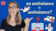 Ambulance se anglicky neřekne "ambulance". Jak tedy?